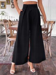 Shein Fekete Magasszárú Nadrág (M) (608534)