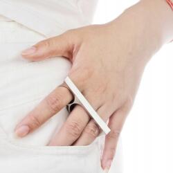 Shein Ezüst Dupla Gyűrű