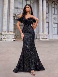 Shein Fekete Flitteres Ruha (s) (606866)