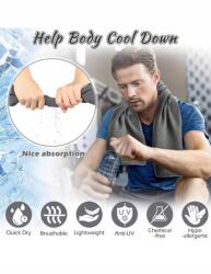  Shein Grafit Sport Törölköző (606895)