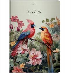 Shkolyaryk Publishing House „Passion jegyzetfüzet, A4, vonalas, 80 lap, Shkolyaryk A4-IC-080-7034L