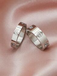 Shein Ezüst Díszített Karikagyűrű (604938)