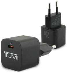 TUMI Hálózati töltő TUMI Smart Power 20W USB-C fekete (TUTATR4820WMSLK)