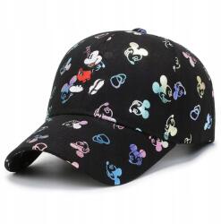 Shein Fekete Baseball Sapka Mintás