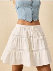  Poeselle Fehér Mini Szoknya (xs) (605876)