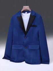 Shein Sötétkék Egysoros Blézer (14L) (608711)