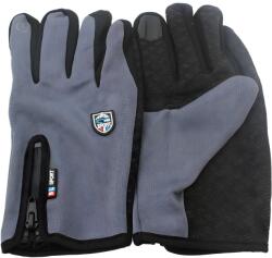 HARAHU TO-39243 Univerzális sportkesztyű - Szürke / Fekete / L KP39243