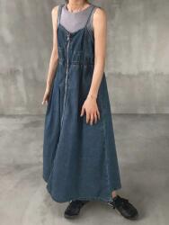 Dazy Kék Farmer Ruha Maxi (L) (607751)