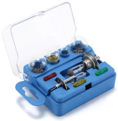 SBAutoparts H1 + H7 12V izzókészlet, műanyag dobozban