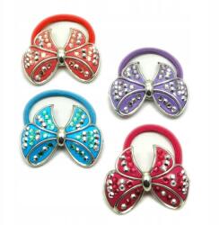  Hajgumi Virágokkal 4 db (0613 SA)