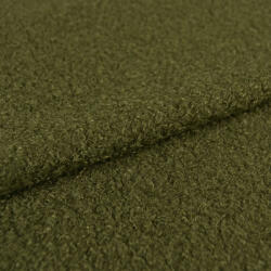Takoy Bouclé (Buklé) soft kabátszövet oliva színű