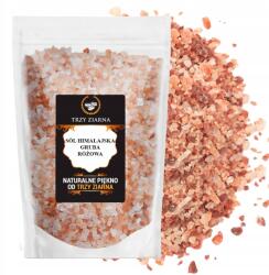 Trzy ziarna Himalájai Só Vastag 1kg Rózsaszín natúr konyhai Trzy Ziarna (SÓL HIMALAJSKA GRUBA 1kg)