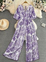 Shein Fehér Mintás Overál (4XL) (608610)