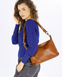 MAZZINI MARCO MAZZINI Luxus bőr válltáska | camel