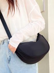 Shein Fekete Kézitáska Postás Táska (607265)