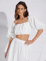 Shein Fehér Megkötős Felső (xs) (607592)