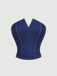 Shein Kék Derékpántos Felső (xs) (606348)