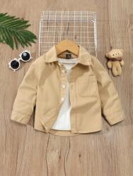 Shein Bézs Gombos Ing (6-9M) (606061)