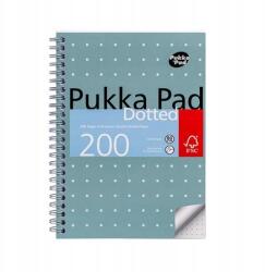 Pukka Pad Spirálfüzet "Metallic Jotta", A5, pontozott, 100 lap, Pukka Pad (JM021DOT)