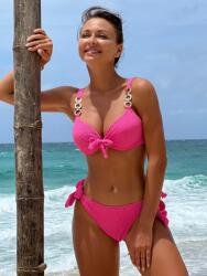 Shein Rózsaszín Kétrészes Fürdőruha (L) (607047)