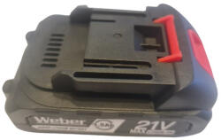 Weber 21V akkumulátor Weber kézi szerszámokhoz, magasnyomású mosóhoz
