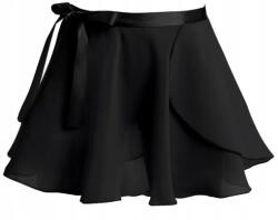 ASIS CL* Kötött Szoknya Balett Tánc Sifon Fekete 128-158