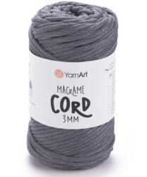 YARNART Macrame Cord 3 mm - Középszürke