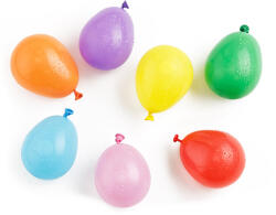 Partydeco Latex kisméretű vizibomba lufi 3" (8 cm) vegyes standard színek, 100db/cs (LUFI501157)