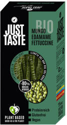 Just Taste Fettuccine proteice bio din fasole mung si edamame, fara gluten, 250 g