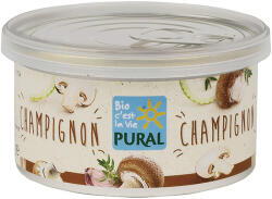 Pural Pate vegetal bio cu ciuperci champignon, 125 g