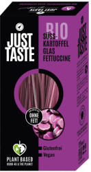 Just Taste Fetuuccine bio din cartof dulce si cartof dulce mov fara gluten, 250 g