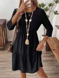 Emery Rose Fekete Ruha Fodros (M) (607808)