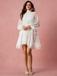 Shein Fehér Aszimmetrikus Ruha (M) (605820)