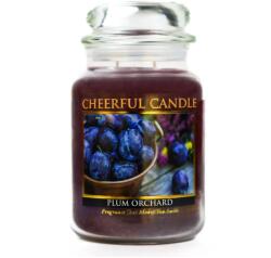 Cheerful Candle Cheerful Candle® Plum Orchard nagy üveggyertya 680 g