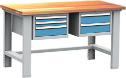  DPS_108 ipari munkapad fiókokkal (1500 mm, 5 fiók)