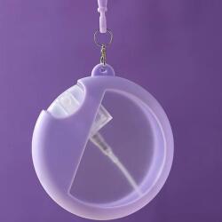 Shein Lila Kerek Parfüm Kulcstartó (604533)