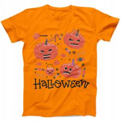 Freshtop Gyerek Póló Halloween Töknapra Fiúknak Lányoknak Tökös (Do Przedszkola Szkoły Na Bal Dynia Halloween)