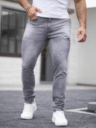  Manfinity Szürke Lyukacsos Farmernadrág (L) (606496)