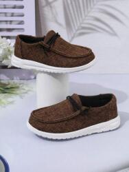 Shein Barna Melange Tornacipő (25) (608510)