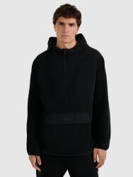 4F regular férfi kapucnis polár pulóver fekete XXL (4FWAW25TFLEM427-20S-XXL)