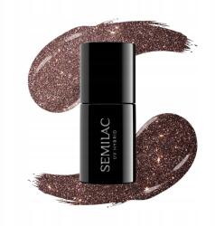 Semilac 333 Hibrid lakk Shine Brown 7ml Semilac Cat Eye effect (LHSE07-333)