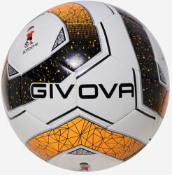 Givova PALLONE ACADEMY SCHOOL labda fekete-fluo narancs 3