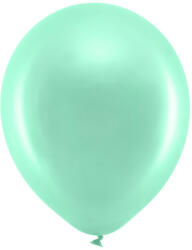 Rainbow Balloons 30cm metál, menta (1 db / 100 db. ) (RB30M-103)
