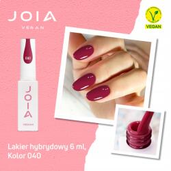 JOIA vegan Hibrid körömlakk Joia vegan 040 Piros 6 ml