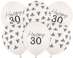  Lufi 30 cm, 30, pasztell törtfehér (1 pkt / 6 db. ) (SB14P-430-008Z-6)