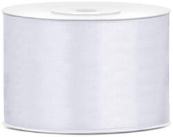  Szatén szalag, fehér, 50mm/25m (TS50-008)
