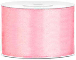  Szaténszalag, világos rózsaszín, 50mm/25m (1 db / 25 lm) (TS50-081J)