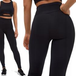  Sportleggings, push up formázó leggings ráncolással Magas Derék (LEGGINSY sportowe LEGINSY PUSH UP MODELUJĄCE)