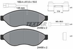 TEXTAR 2446901 Q+ set placute frana disc