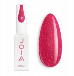 JOIA vegan Hibrid körömlakk Joia vegan 143 Neon rózsaszín csillámokkal 6 ml